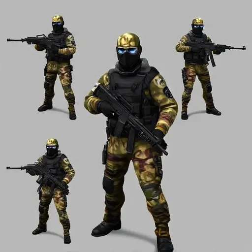 蝴蝶刀大马士革钢